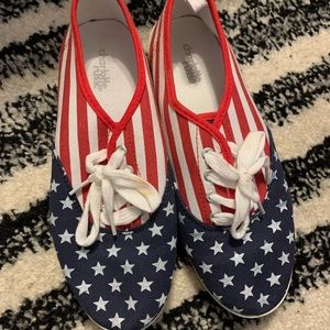 Pair of Canvas Sneakers